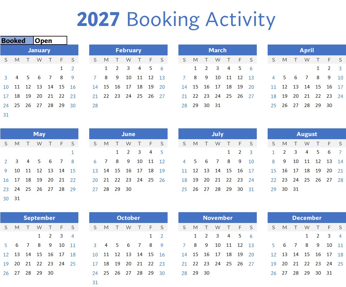 2027 Calendar